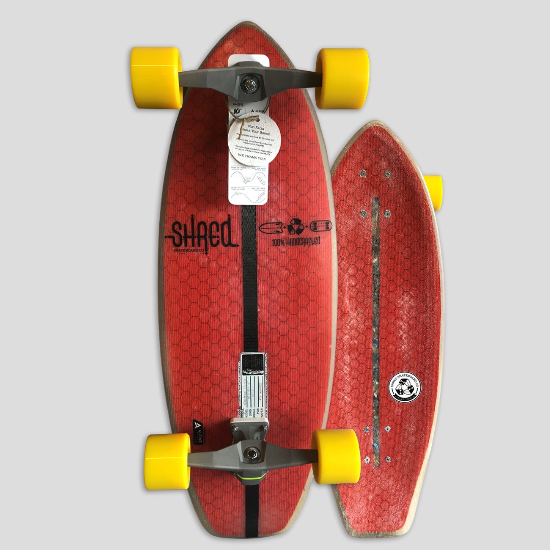 Surfskate - The Electrical Ninja ( 30” ) [RED]
